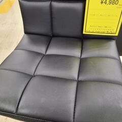 J1580　【リユースのサカイ柏店】　バーチェア　カウンターチェアー　WY-451　ブラック　クリーニング済み　参考価格6,580円の画像