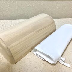 【超美品】硬枕（木枕）Mサイズの画像