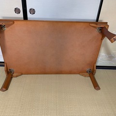 和風テーブル　折りたたみ式　座卓　２卓の画像