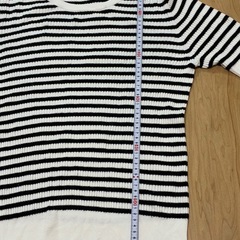 【美品】GUボーダーTシャツの画像