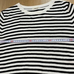 【美品】GUボーダーTシャツの画像