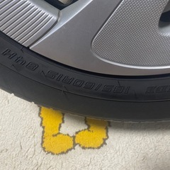 中古　アクア純正　タイヤホイール　キャプの画像