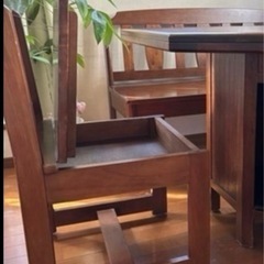 ダイニングチェア　４点の画像