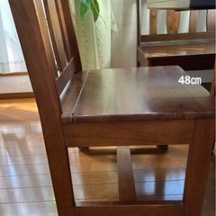 ダイニングチェア　４点の画像