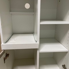 ニトリ キッチン収納 食器棚　キッチン家具 炊飯器 収納の画像