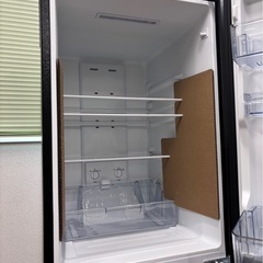 ほぼ未使用☆2025年製☆ヤマダ産☆2ドア☆159L☆ブラック色☆激安冷蔵庫☆の画像