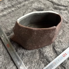 山型の一輪挿し　小物入れの画像