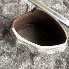 山型の一輪挿し　小物入れの画像