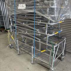 新品未使用品　昇降式移動足場 日鉄建材 アップスター US43S 最大作業床高さ4350mm 6段階調節可能の画像
