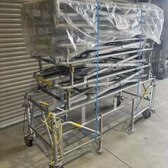 新品未使用品　昇降式移動足場 日鉄建材 アップスター US43S 最大作業床高さ4350mm 6段階調節可能の画像