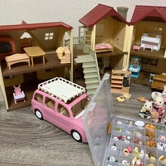 シルバニアファミリー　大きなおうち　ち　パン屋さん　車の画像
