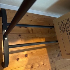 シンプルでお洒落なハンガーラックの画像