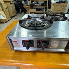 Maruzen マルゼン 業務用ガスレンジ M-223C LPガス用 3口コンロの画像