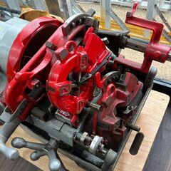 【中古】レッキス REX N100A ねじ切機 ダイヘッド3個付き【ハンズクラフト佐賀】の画像