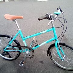 GIOS 20インチ ミニベロ　変速　水色　PULMINOの画像