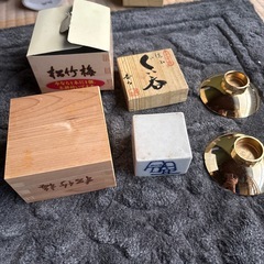 ぐい呑み2個と、酒づき2個の画像