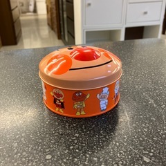 M2510-065 不二家 アンパンマン クッキー缶 空き缶 小物入れ キズ汚れ有りの画像