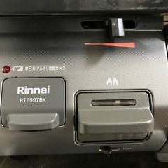 Rinnaiのガステーブル　ガスコンロの画像