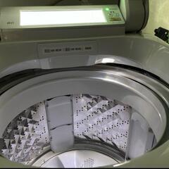 PANASONIC パナソニッ 8kg  洗濯機 泡洗浄 NA-JFA806-W 2019年製 Used/ 美品の画像