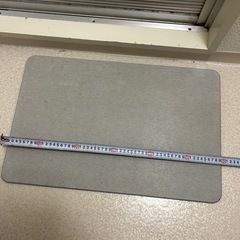 珪藻土マット　グレー　お風呂の画像