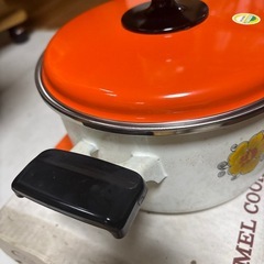 新品　ホーロー鍋　20cmの画像