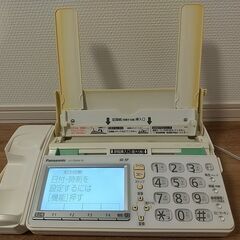 Panasonic製パーソナルFAX　KX-PD604DL-W　おたっくす　ホワイトの画像