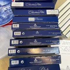 【お得まとめ売り!!】【お値下げ交渉可!!】ロイヤルコペンハーゲン クリスマスプレート 未使用 計28枚 の画像