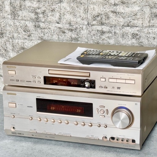 ONKYO ユニバーサルプレーヤー 7.1chアンプセット