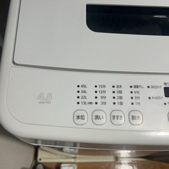 アイリスオーヤマ4.5縦型洗濯機の画像