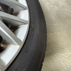 165/55R15 ニッサン純正 アルミホイール 夏タイヤ 4本セットの画像