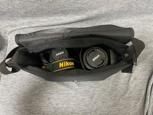 決まりました！一眼レフ　NikonD5500本体＋レンズ2点＋バッグ付き❗️
