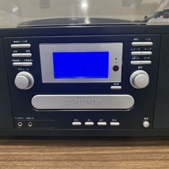 とうしょう　マルチレコードプレーヤー CD／カセット／レコード　※通電のみ確認の画像