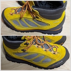 【新品未使用】mont-bell トレッキングシューズ25.5cmの画像