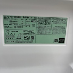HITACHI（ヒタチ）/冷蔵庫のご紹介です！の画像