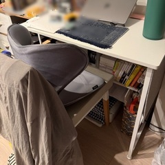 PCデスク(白)の画像