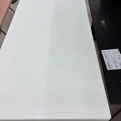 リユースのサカイ栃木店★ジモティ割あり★ NITORI テーブル 白 W120×D60×H75.5 クリーニング済み TC10937の画像