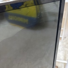 壊れたテレビの画像