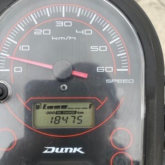 ホンダ　　ダンク社外マフラー付きの画像