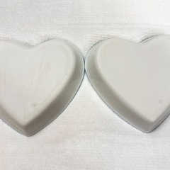 ハートのお皿2枚セットの画像