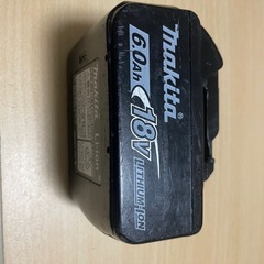 マキタ18V6Ahバッテリーの画像