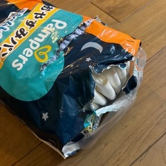 パンパース　おやすみパンツ　開封済みの画像