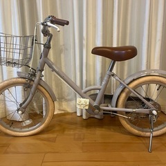 TOKYO BIKE 16インチ　アイボリー　子供　自転車の画像