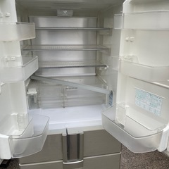 SHARP 冷蔵庫　447L SJ-PF45S-K 2009年製　現状渡しの画像