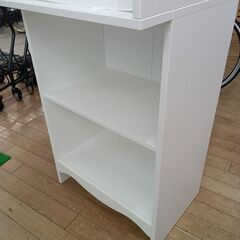 ★ジモティ割あり★ IKEA おむつ替え台　ベビーケアマット付 ホワイト H100×D82×W60 クリーニング済み TK6698TKKAGU の画像