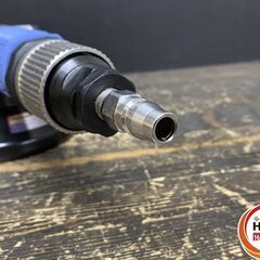 【久留米】【引き取り限定】【未使用品】日東工器 MYTON マイトン MYS-40 空気式サンダー 使用空気圧力:0.6MPa 研磨ディスク(ペーパー)外径:100mm 説明書・箱付の画像
