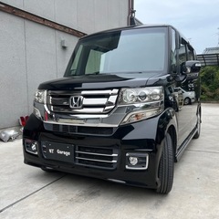 H27 N-BOXカスタム GターボLパッケージ！内外装仕上済！車検2年付！の画像