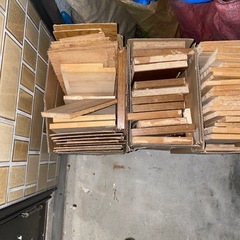 無料0円バーベキュー用、薪の画像