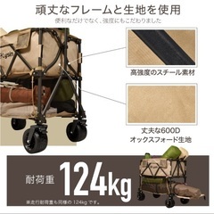 ほぼ新品　キャリーワゴン　2段式キャリーワゴンの画像