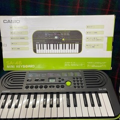 CASIO　カシオ　電子キーボード　SA-46 ミニキーボード キーボード 32ミニ鍵盤 電子ピアノ KEYBOARD MINI の画像