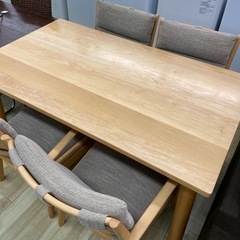ダイニングテーブルセット【リサイクルフカツ岡崎倉庫店】251004SM-19の画像
